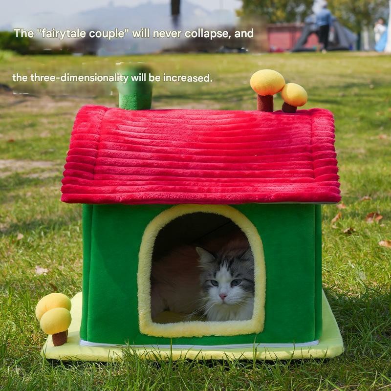 decorative cat house for home decor high quality